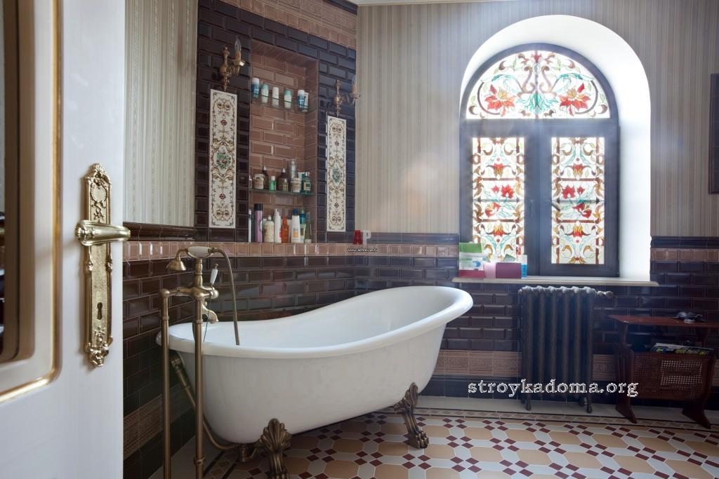 дизайн ванной классический стиль