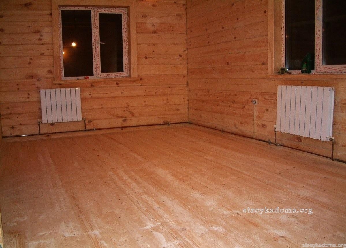 Качественный деревянный пол для дома