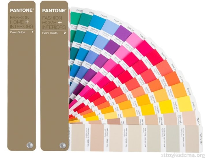 Цветовая система PANTONE для предметов интерьера и товаров для дома 