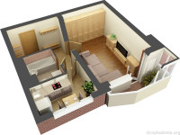 Дизайн интерьера однокомнатной квартиры 40 кв. м. Что нужно знать перед началом?