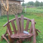 самодельное кресло из дерева