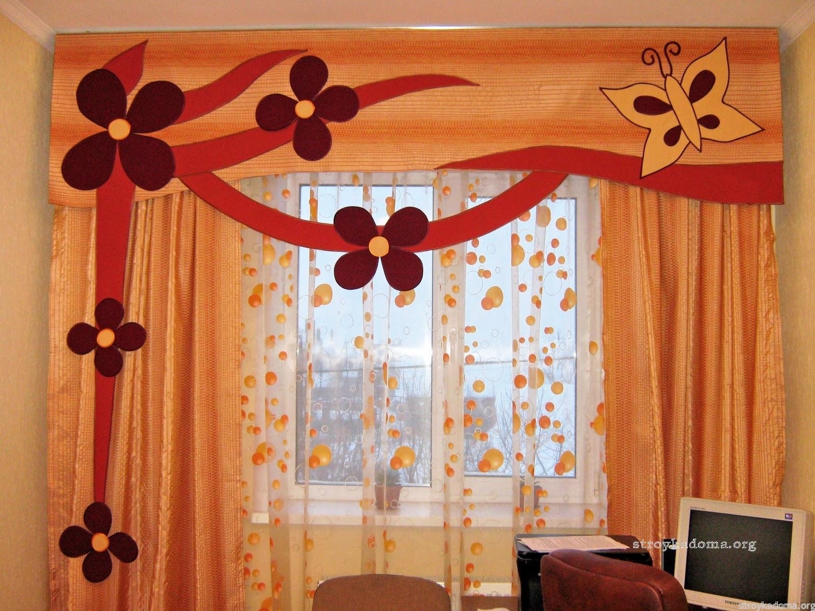 красивые шторы для детской комнаты